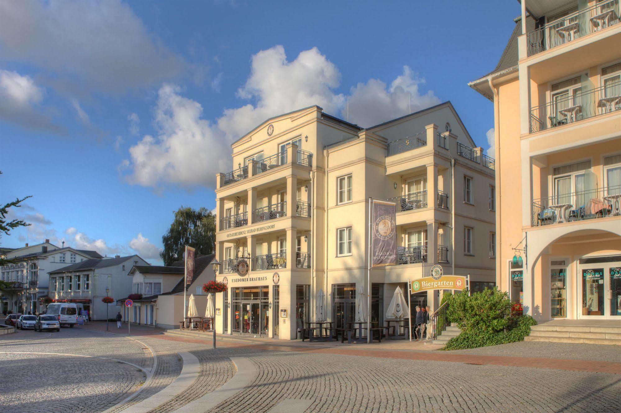 Seetelhotel Pommerscher Hof Heringsdorf Dış mekan fotoğraf